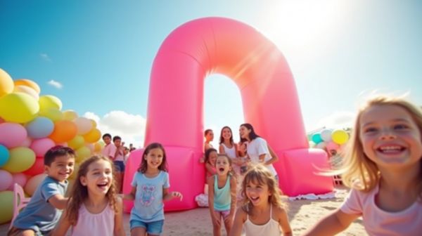 Comment réussir votre événement avec une location de déco gonflable